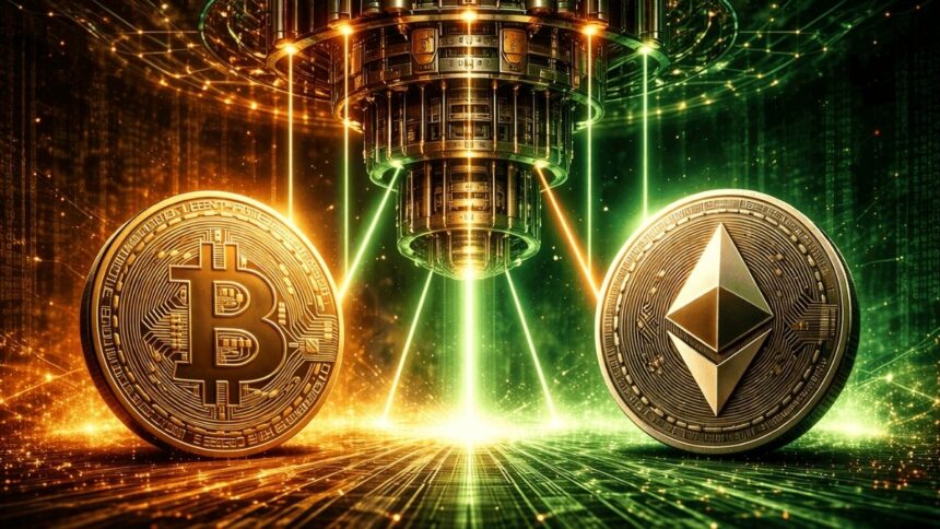 “Bitcoin vs Ethereum: Desafío ante la Computación Cuántica”
