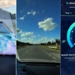 Cuidado con llevar la antena de Starlink en el parabrisas del auto: cuál es el riesgo