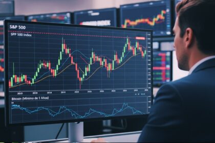 El S&P 500 roza un nuevo máximo histórico mientras bitcoin cae a un mínimo de 2 años
