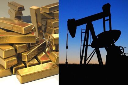 El oro y la plata retroceden mientras el petróleo repunta en un contexto de baja liquidez global