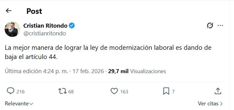 El Gobierno retirará el artículo 44 que modificaba las licencias médicas, para