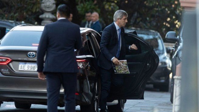 El ministro de Economía, Luis Caputo.