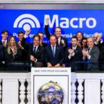 Banco Macro celebró sus 20 años en Wall Street con el emblemático campanazo de apertura en el NYSE