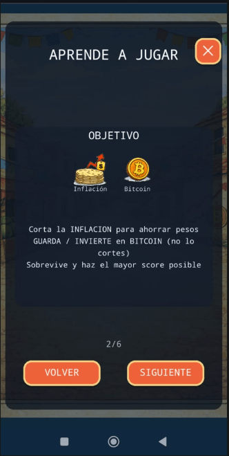 Una captura de pantalla de la versión beta del juego Mariachi vs Inflation desarrollado en México.