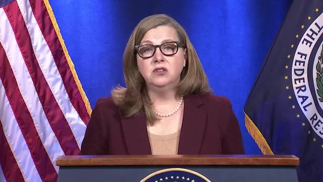 foto de la vicepresidenta de la FED en EE UU, Michelle Bowman