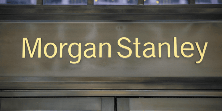 Letrero de Morgan Stanley.