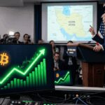 Sube el precio de bitcoin ante anuncio de cese de fuego en Irán