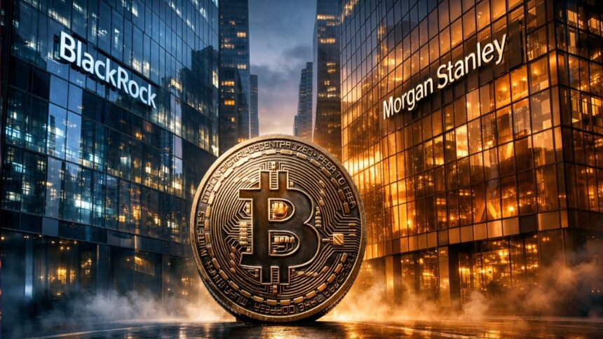 BlackRock vs Morgan Stanley: comenzó la batalla de gigantes en los ETF de bitcoin