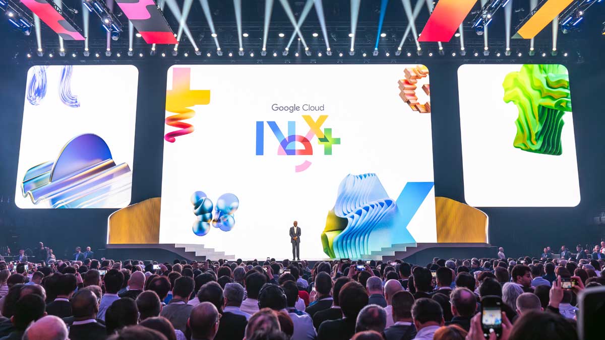 Una de las sesiones de las conferencias de Google Cloud en Las Vegas.