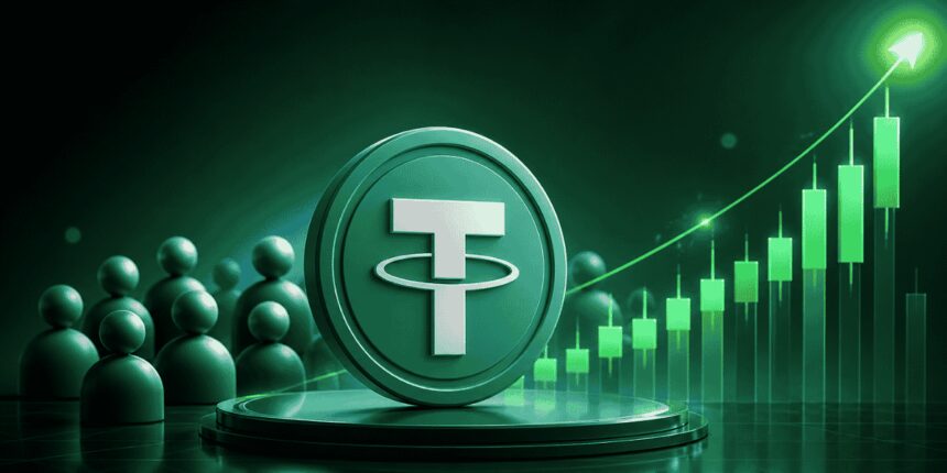 Tether reporta 570 millones de usuarios de USDT, impulsado por economías emergentes