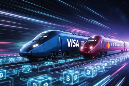 Visa y Mastercard corren sobre rieles de criptomonedas aunque no te hayas dado cuenta