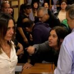 Militantes kirchneristas atacaron a concejales opositores tras rechazar un presupuesto en Villa Gesell