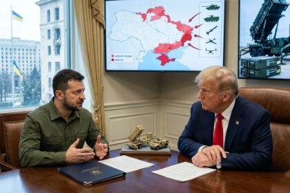 Zelenski le pidió más armamento a Donald Trump para hacer frente a los ataques de Rusia