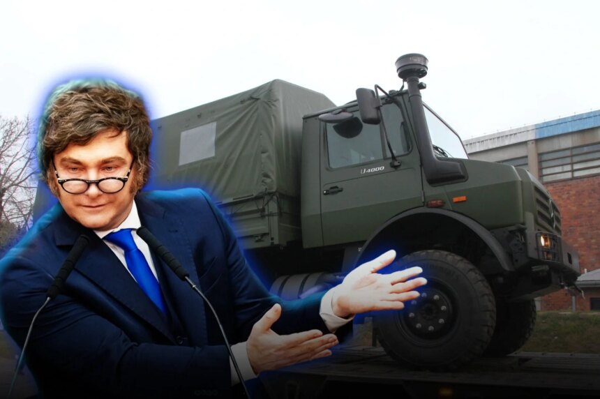 Llegaron los primeros Unimog U4000 para modernizar el transporte del Ejército Argentino