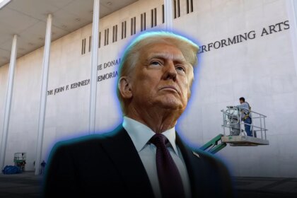 Un juez demócrata ordenó retirar el nombre de Donald Trump del ”Centro Kennedy”