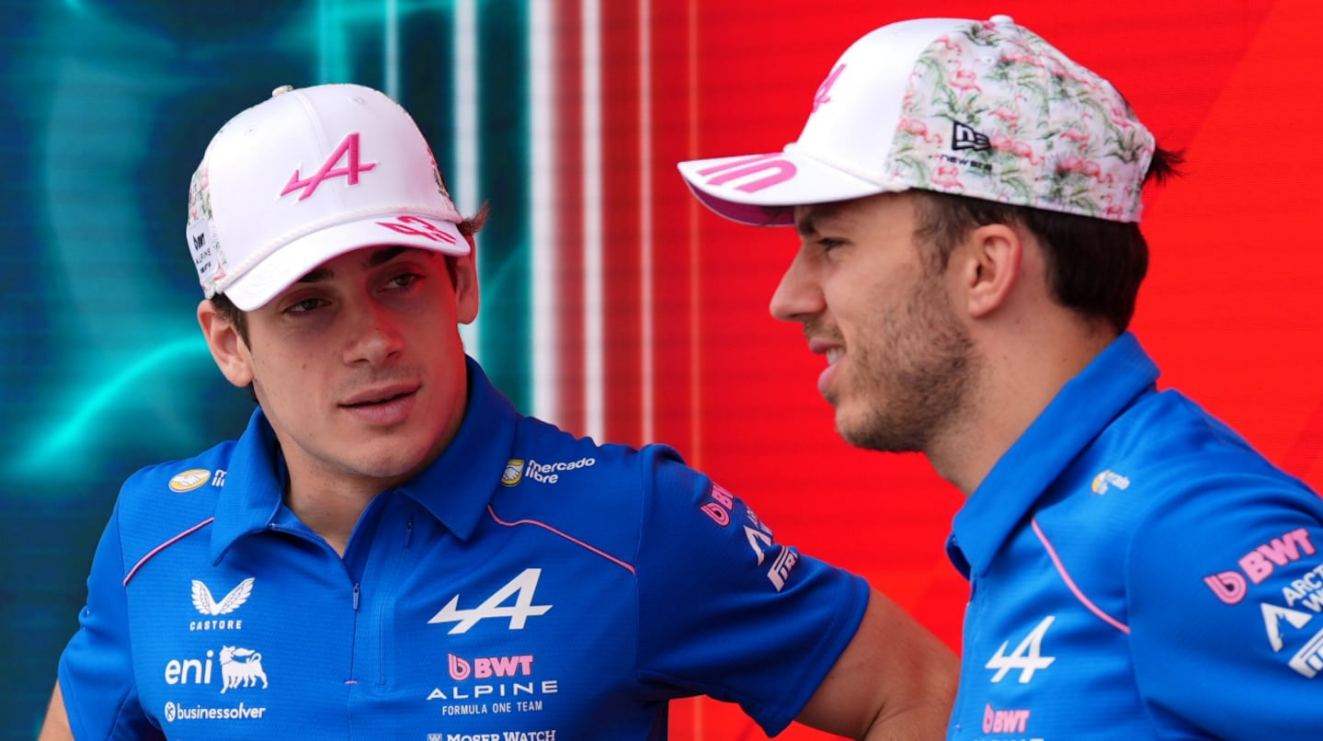 Briatore resaltó la excelente relación entre Colapinto y Gasly
