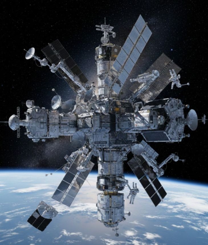 Entre los planes de Space X figuran proyectos relacionados con centros de datos orbitales.