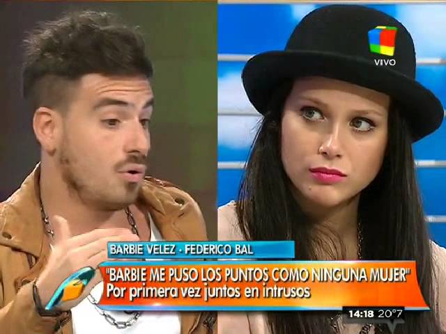 Barbie Velez y Federico Bal