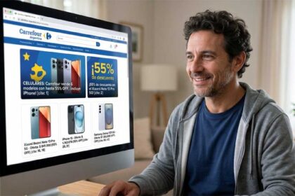 Un supermercado liquida celulares Samsung, Xiaomi y iPhone con descuentos de hasta 55%