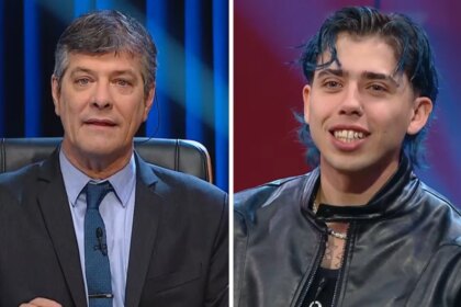 La filosa observación de Mario Pergolini a Luck Ra: “Te vas a quedar pelado”