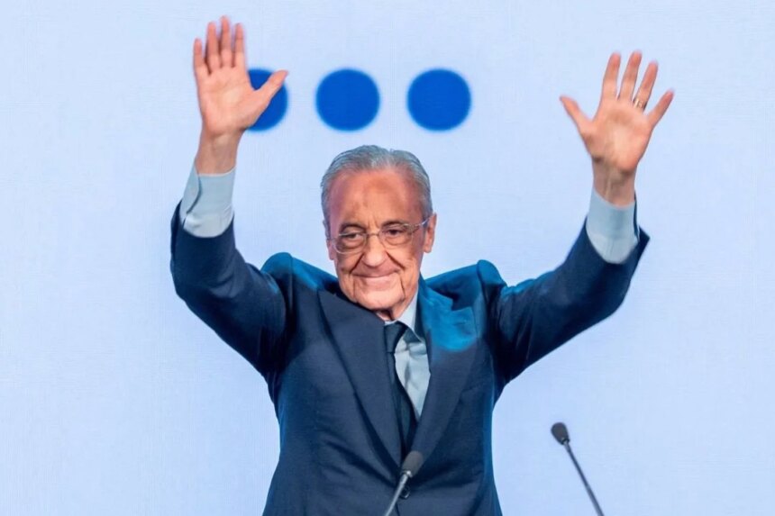 Es oficial: Florentino Pérez fue reelegido y seguirá al frente del Real Madrid hasta 2030