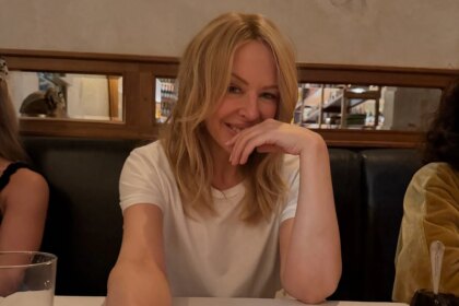 Kylie Minogue sorprendió en Buenos Aires al cenar en el exclusivo restaurante de un famoso chef