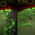 La NASA mostró imágenes inéditas de una aurora austral vista desde el espacio