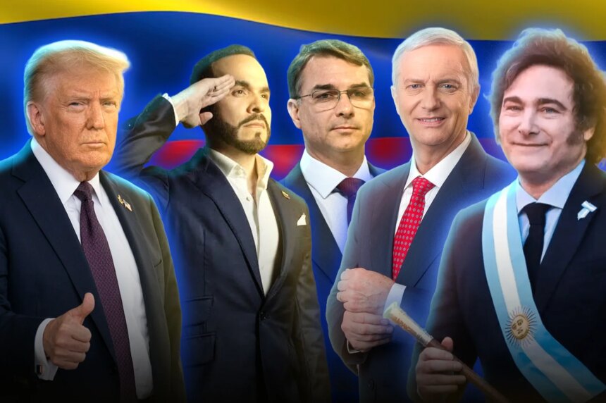 Trump, Milei, Kast y la derecha internacional respaldan a De la Espriella en el balotaje