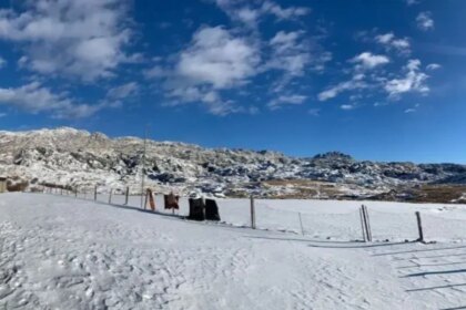 Ola polar en Córdoba: mucho frío y nieve en las sierras