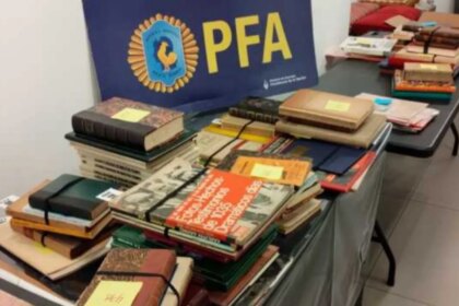 La Policía Federal recuperó documentos históricos de San Martín y otros próceres que iban a ser subastados