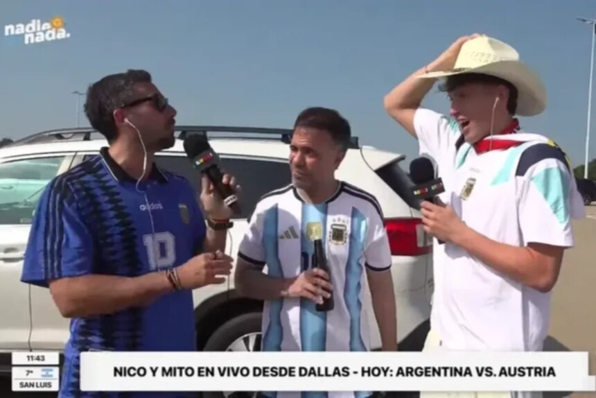 El incómodo comentario que recibió Nicolás Occhiato en vivo y que recordó el lamentable comentario de Flor Peña