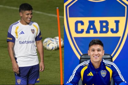 Boca presentó a Leandro Lozano: el ex lateral de Argentinos Jrs. llega a levantar un puesto con bajos rendimientos