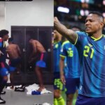 Campaz apareció desnudo en una historia de los festejos de la selección de Colombia por pasar a 16avos