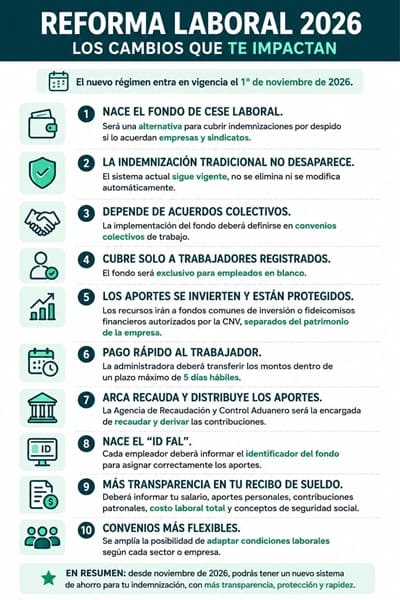 El Gobierno reglamentó el Fondo de Asistencia Laboral: qué indemnizaciones cubre
