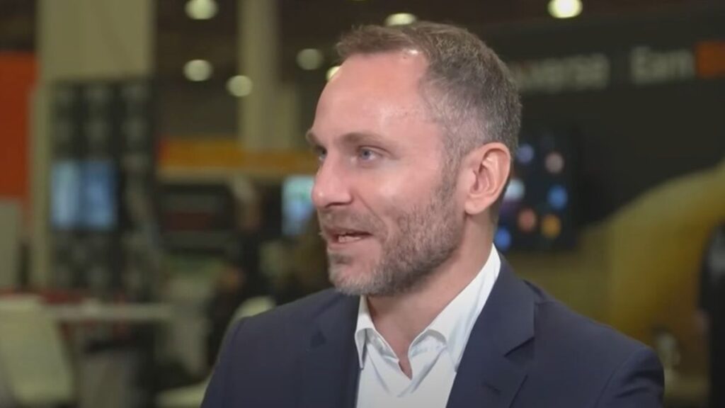 Entrevista de CNBC con el CEO de Tether, Paolo Ardoino, en Bitcoin 2025.
