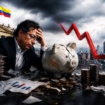 Gustavo Petro dejaría a Colombia con el tercer mayor déficit fiscal del mundo en 2026