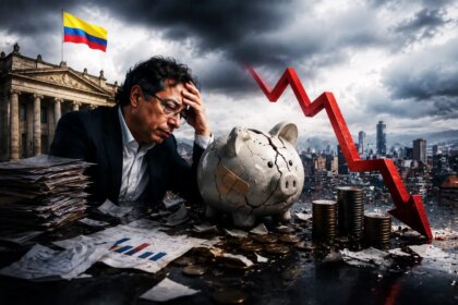 Gustavo Petro dejaría a Colombia con el tercer mayor déficit fiscal del mundo en 2026