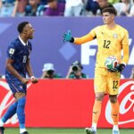 La utopía fue imposible: Francia le ganó 1-0 a Paraguay y avanzó a cuartos de final