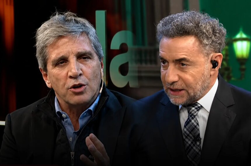 Caputo defendió el rumbo económico: “Estamos en récord de consumo”