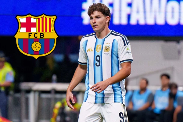 Lo quieren a toda costa: Barcelona solicitó un crédito para poder fichar a Julián Álvarez