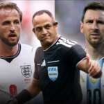 Un estadounidense será el árbitro de la semifinal entre Argentina e Inglaterra