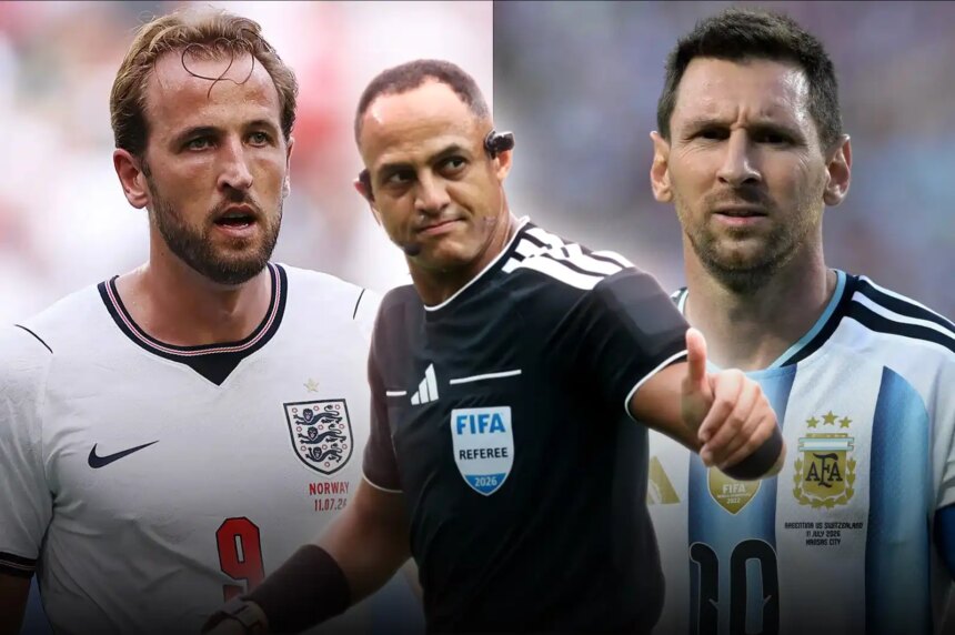 Un estadounidense será el árbitro de la semifinal entre Argentina e Inglaterra