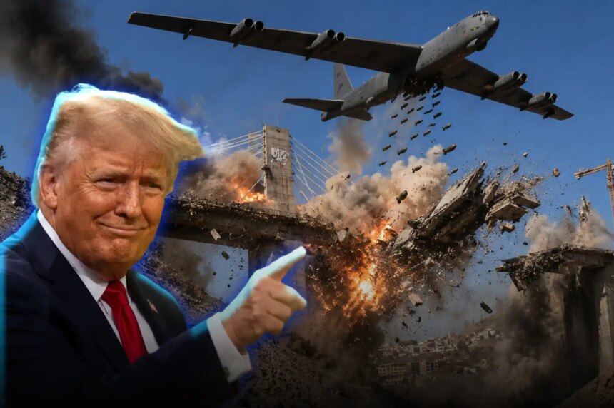 Trump adelantó que el siguiente paso en la guerra contra Irán será destruir los puentes y centrales eléctricas