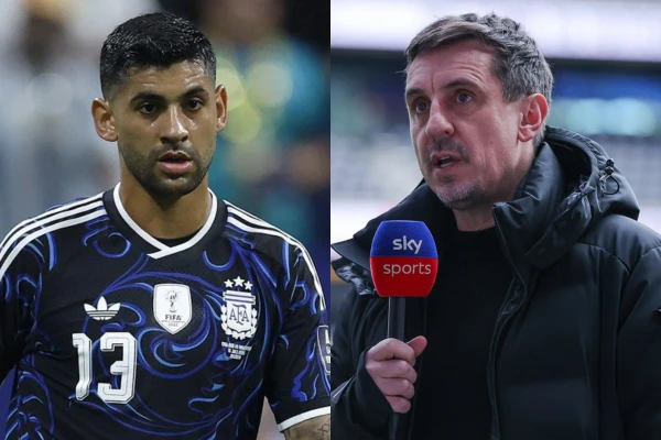 El Cuti Romero liquidó a Gary Neville tras eliminar a Inglaterra: “Cuando me retire espero no ser tan estúpido”