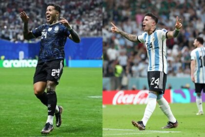 Enzo Fernández y un amuleto del 2022: el cambio de botines que llamó la atención antes del partido frente a Inglaterra