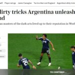 La insólita acusación del diario inglés The Telegraph contra la Selección Argentina