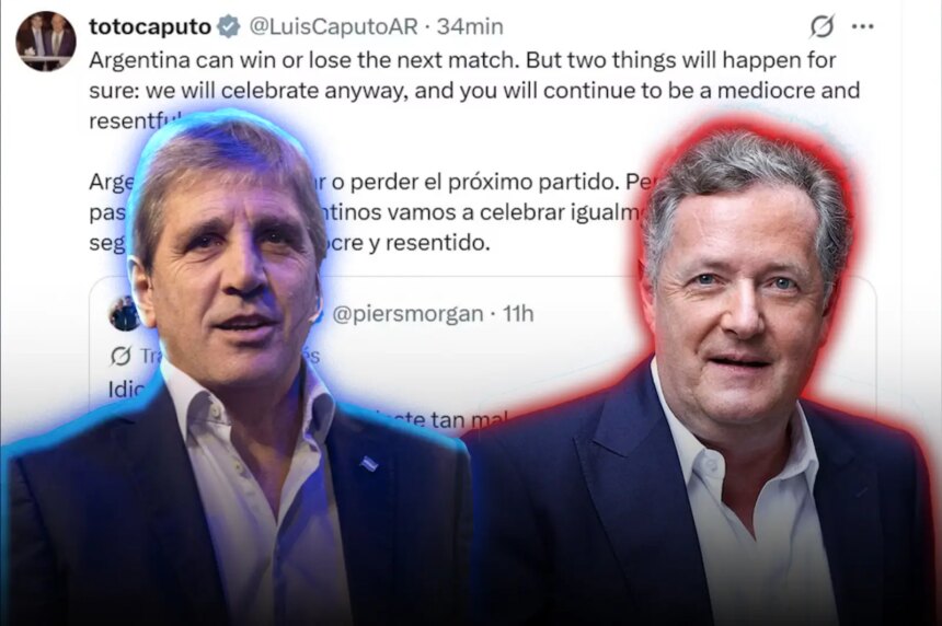 Caputo respondió con altura a un nefasto periodista inglés tras sus agravios a la Argentina sobre Malvinas