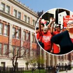 Una conferencia de activistas de izquierda en una sede sindical escolar de Chicago desató fuertes críticas