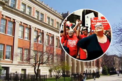 Una conferencia de activistas de izquierda en una sede sindical escolar de Chicago desató fuertes críticas