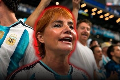 La kirchnerista Nancy Pazos gastó nuevamente miles de dólares para ver la final del Mundial